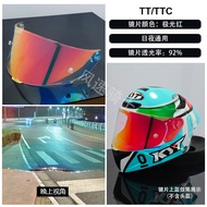 Kyt เลนส์หมวกกันน็อค TT c/nfr nxr nz/ K2ใช้ได้ทั้งกลางวันและกลางคืน manweilian ทีมอเมริกาเพชรหมาป่าช