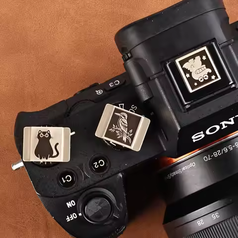 Metal Camera Hot Shoe Protective Cover Suitable For Sony ZVE10 A6700 A7C2 A7M3 A7M4 A7R5 A7R4 A6400 