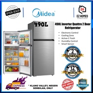 Midea Fridge 2-Door Inverter (490L) MDRT580MTB46-MY