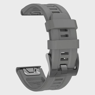QuickFit 22 มม.26 มม.ซิลิโคนสําหรับ Garmin Fenix 8 E 7 7X 6 6X Pro/Epix Pro Gen 2 47 มม.51 มม.5XPlus