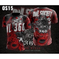 2025 NEW TSHIRT - RED OWL SOCIETY 360 ORIGINAL BRAND (OS15)