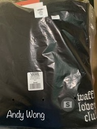 WTAPS 20AW WAFFLE LOVERS CLUB BLACK/ ORANGE Size: S Brand new full set