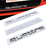 ABS 3D Car Front Rear Letter Stickers for Audi Quattro A3 A4 A5 A6 A7 A8 A4L S3 S4 S5 S6 S8 RS3 RS5 