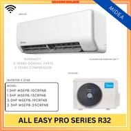 MIDEA All Easy Pro Inverter Wall Mounted MSEPB-10CRFN8 | MSEPB-13CRFN8 | MSEPB-19CRFN8 | MSEPB-25CRF