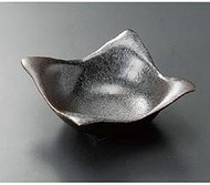 Set of 3, Oriented to Horai Kuromei [5.2 x 5.2 x 2.2 inches (133 x 133 x 56 mm)] Japanese Tableware,