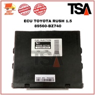ECU TOYOTA RUSH 1.5 - 89560-BZ740 ENGINE CONTROL UNIT COMPUTER BOX