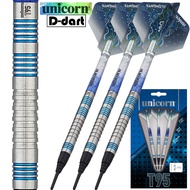 UNICORN SOFT TIP DART -22G T95 CORE XL BLUE 95% Tungsten Soft Darts (ARROW DART LEMBUT)