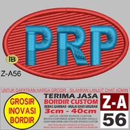 Z-A56 PRP LOGO EMBROIDERY PATCH - GIB REVIEW/ESTI