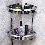 2-tier stainless steel soap rack SUS 304 multi-purpose stainless steel rack/