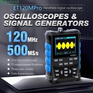 ET120MPro 120MHz Oscilloscope with 10Hz to 100kHz Sine Triangle Output 0 to 3Vpp