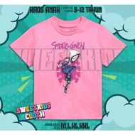 Spider Gwen Spiderman Children's T-shirt / Spider Gwen Spider Girl Children's Top