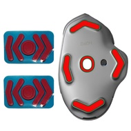 R* 2 Packs Mouse Skates Glides Stickers Mouse Feet Pads for G604 Mouse Pads Rounded Curved Edges