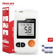 Sinocare GA-3 Blood Glucose Meter Sugar Tester with 100pcs Test Strips Lancets