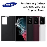 Code Samsung S22 Ultra Original Case Smart Clear View Cover Jam Flip