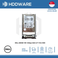 DELL 600GB 15K 12Gbps SAS 2.5'' 512n HDD // 01W7HC // 1W7HC // AL14SXB60ENY