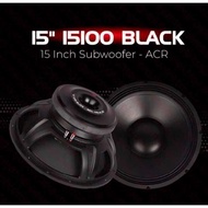 Speaker ACR 15 Inch ACR 15100 Black Series New Subwoofer 15 Inch ACR