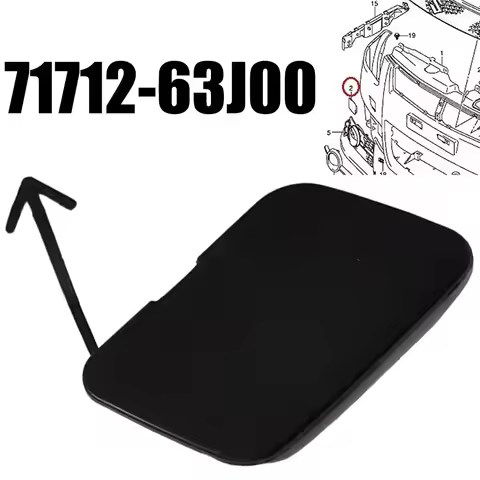 Front Bumper Towing Hook Cover For Mercedes For R230 SL600 2003-2008 For R230 SL350 SL500 2002-2008 
