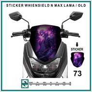 OLD N MAX VISOR STICKER - OLD VARIATION 73 - 80