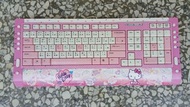 Hello Kitty 新晶彩超薄多媒體鍵盤 彩炫白 Hello Kitty鍵盤
