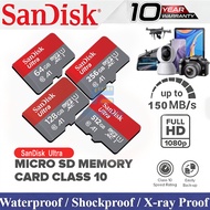 SanDisk Ultra A1 Class 10 microSD UHS-I Card for Smartphone & Tablets(16GB-512GB) UP TO 140MB/s