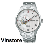 [Vinstore] Seiko SSA443J1 Presage Japan Made Zen Garden Automatic Stainless Steel White Dial Men Watch SSA443J SSA443