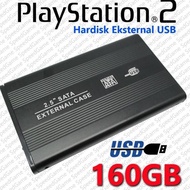 Hardisk Eksternal PS2 - HDD USB Eksternal 160GB - Full Game