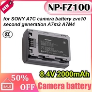 NP-FZ100 7.4V Replacement Battery For SONY A1 A7 A8 A9 A9M3 FX30 A7R4 A7R5 A7R4A A7C A76 A7S3 776 48