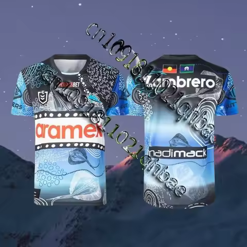 2024 New Australia Rugby Jersey Kids Adult NRL Jersey Cronulla Sutherland Sharks Jersey Shorts Train