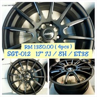Alloy Rim Wheel 17" SGT-012 7J / ET38 4H 100 / 4H 114.3( pc )