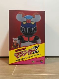 Bearbrick Helmet Kouji & Mazinger Z 100% & 400% Set 鐵甲萬能俠1號連駕駛員