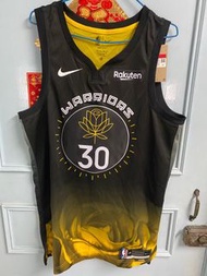 Nike Nba Stephen Curry  史蒂芬居里 庫里  Warriors  Golden State 金州勇士 City 城市版 Edition  Swingman Jersey 籃球波衫