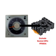 Timer H3CR-A8 H3CR A8 220V AC 220VAC 1.2s 300h + Base Socket