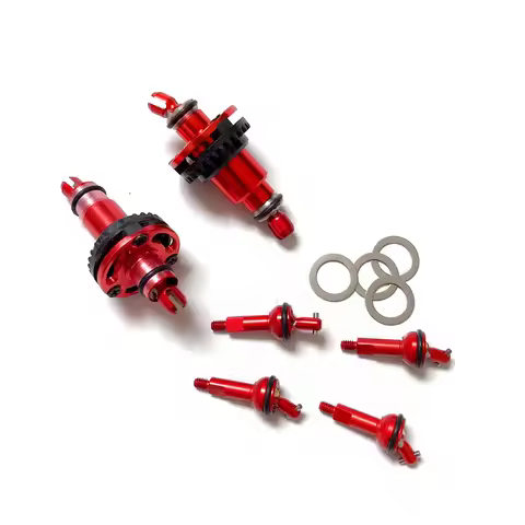 ZERO-Z Kyosho MINI-Z AWD Front Differential (Front One-Way) And Rear Straight Shaft With CVD (4PCS) 