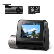 [2 front and rear cameras + 64GB SD card included] 70mai Dash Cam A510 Drive Recorder 2.7k 5MP Ultra