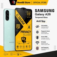 NEW88 – Tempered Glass ESD Anti Spy 0.18 Ultra Thin Samsung A27 5G A26 5G A25 5G A24 4G A34 5G A33 5