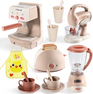 Kids Assorted Kitchen Appliance Play Toys Includes Coffee Maker BlenderFruit Machine and Toaster Apr