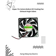Fan 12v 4x4cm 6x6cm DC Cooling Fan Exhaust Wind WFX