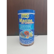 TETRA MARINE XL GRANULES 450GR 450 GRAM PAKAN PELLET PELET MAKANAN IKAN HIAS AIR LAUT AQUARIUM KOLAM