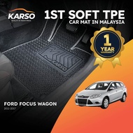 Karso Karpet Kereta Car Mat Ford Focus Wagon (2011-2017)