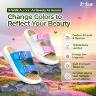 [Special Edition] K-Walk Aurora Reflexology Health Therapy Sandals Orthopedic Slippers Plantar Fasci