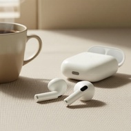 2025 Pro 4 TWS,5.3,  Fon Telinga Tanpa Wayar TWS 2025 Pro 4 dengan Bluetooth 5.3 dan Mikrofon