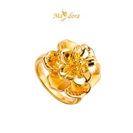 MASDORA 999 Gold Ring Rings Cincin Emas ~ Enormous Poppy (EMAS 999/24K)