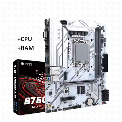 B760M-D4-B PRO Motherboard LGA1700 Support 12th/13th Gen Intel Processors DDR4 2 Channel Max 64GB 2x