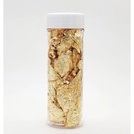 Gold silver flakes gold foil silver cake decoration cake birthday decoration gold flakes