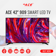 ACE 42" UHD Smart Google TV (Android 12, Netflix, Youtube, Chromecast, ISDB)