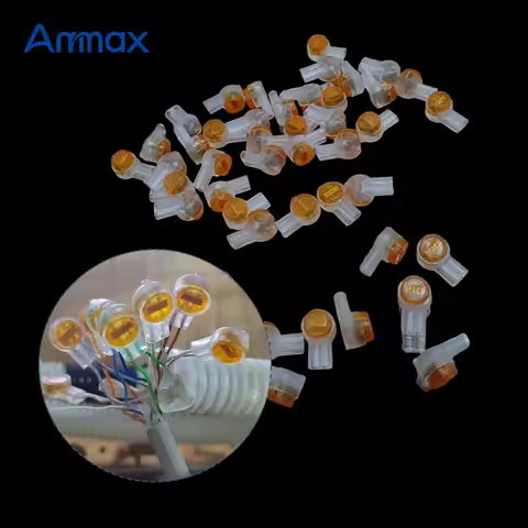 30/50/100Pcs UY Wiring Sub Network Cable Wiring Sub K1 K2 K3 Connector Waterproof Wiring Network Cab