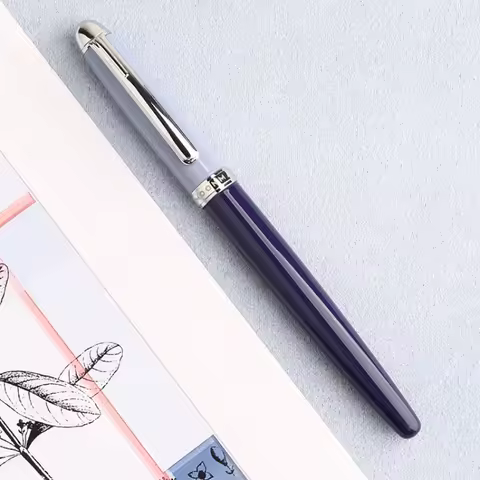 Majohn Youth Glossy color Fountain Pen Metal EF 0.38mm/F 0.5mm Nib Adult Student Calligraphy Practic