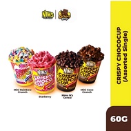 Nims Crispy Choco Cup 60g – Mini Coco Crunch | Mini Rainbow Crunch | Starberry | Nims N’s Cereal | C
