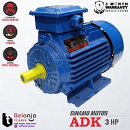 MESIN DINAMO - ELECTRO MOTOR ADK 3 1 PHASE 4 POLE -czel shop