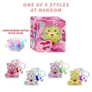 Sonny angel hippers decorative mini figure tempelan hp random Beruang cinta mengungkapkan cinta kota